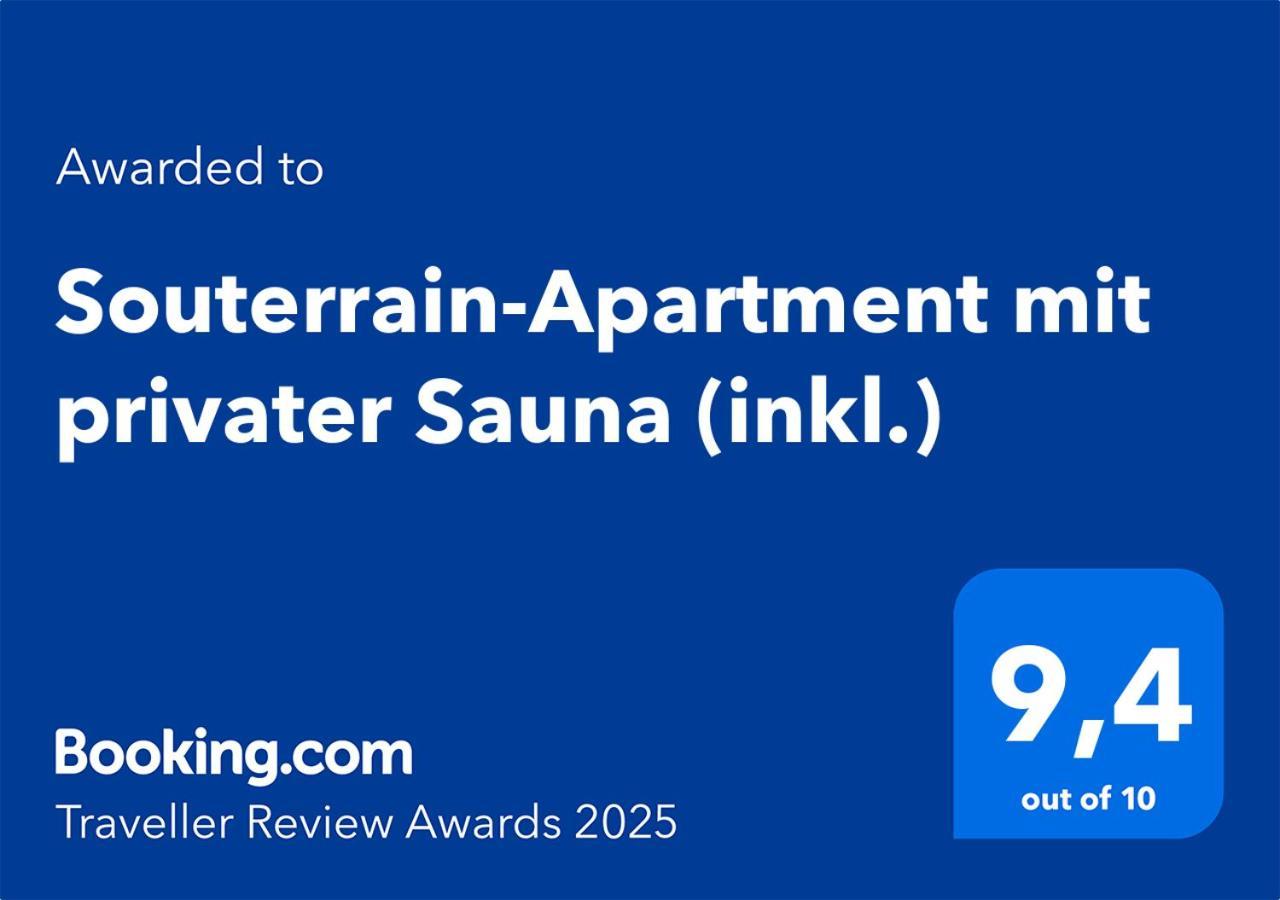 Souterrain-Apartment Mit Privater Sauna Duisburg Exterior foto